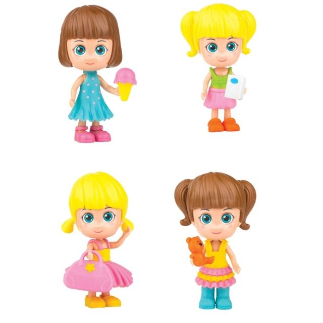 Las 4 Amigas juntas. Ada, Chloe, Lidia y Paula