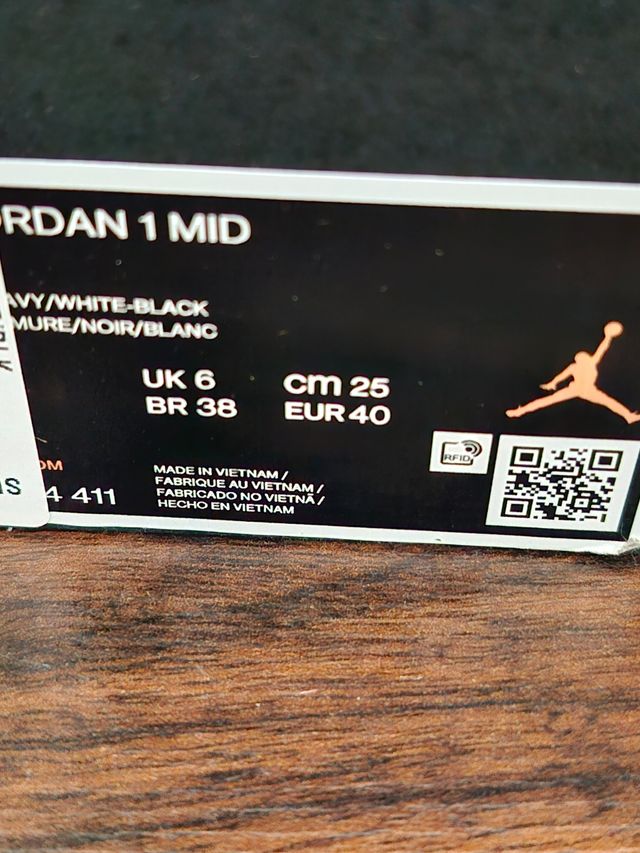 Bambas Air Jordan 1 Mid