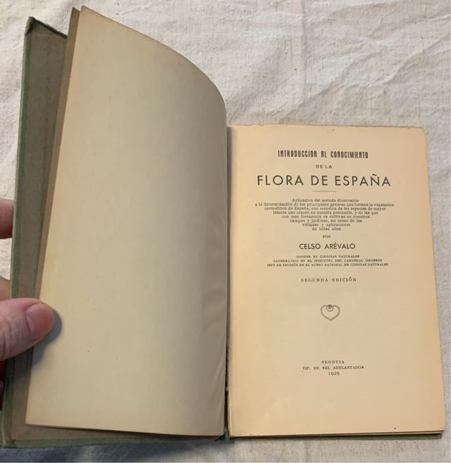 Flora de España. Celso Arévalo