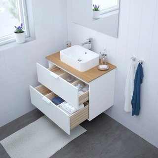 Mueble baño ikea 80x47x58 GODMORGON