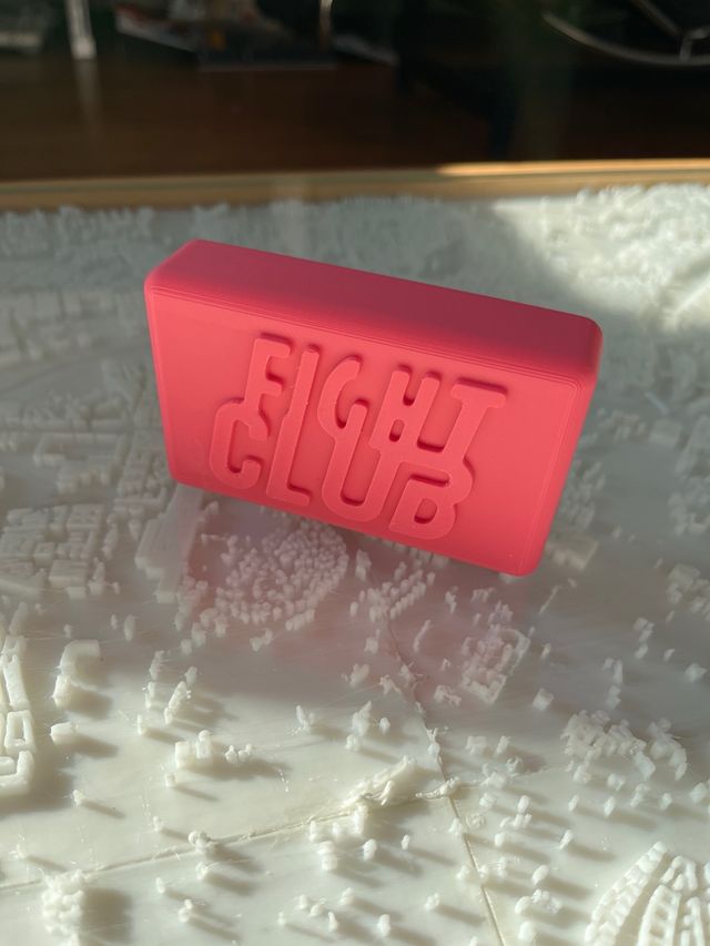 Fight club sapone