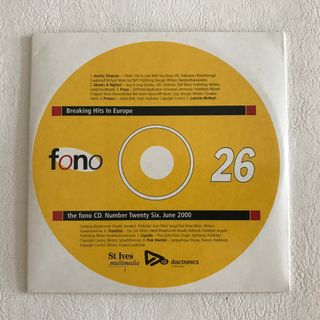 Disco cd Breaking Hits In Europe 2000