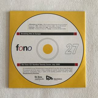 Disco cd Breaking Hits In Europe 2000