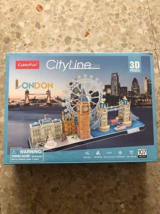 Puzzle 3D. London