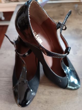 Zapatos negro mujer