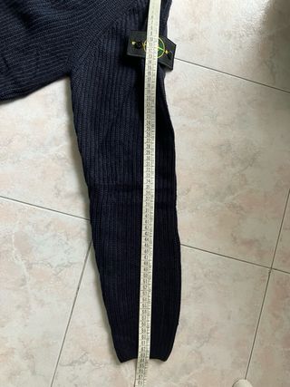 Maglione girocollo blu scuro