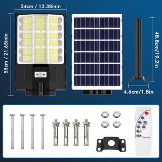 1200W Farolas Solares Exterior 🌞