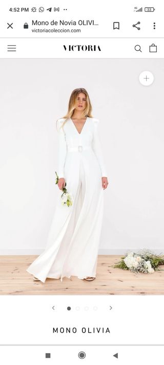 Traje novia