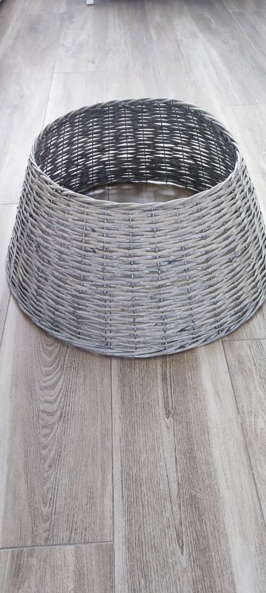 Base mimbre árbol navidad