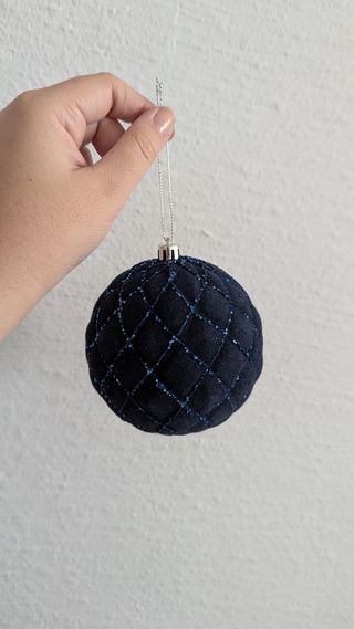 Bola de Navidad azul