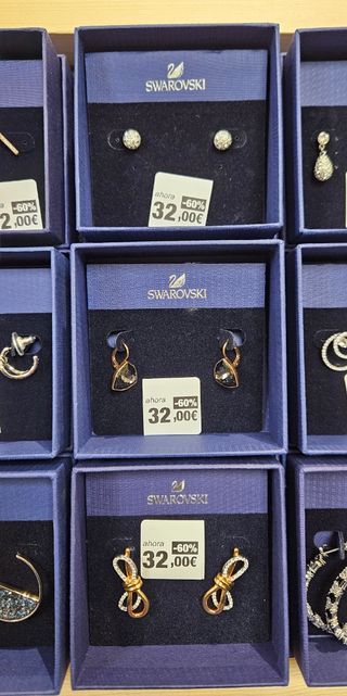 Liquidación Pendientes Swarovski -50%