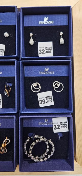 Liquidación Pendientes Swarovski -50%