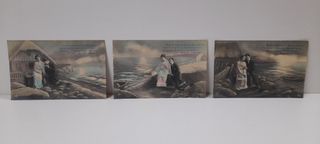 SERIE DE SEIS POSTALES ANTIGUAS AÑO 1914