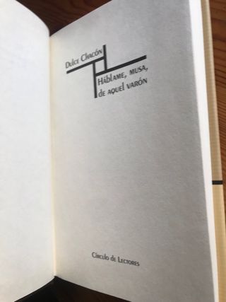 Hablame musa de aquel varon