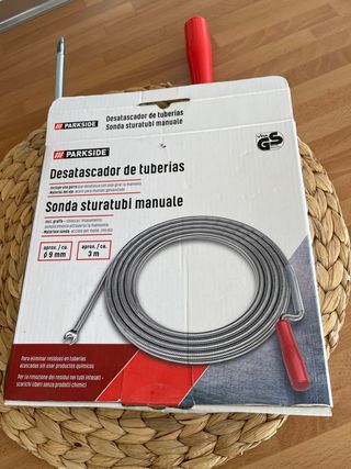 Desatascador de tuberias Nuevo Parkside