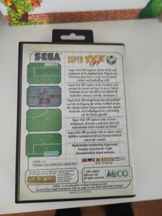 Juego super Kick off sega