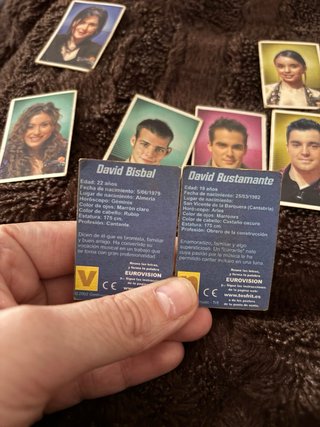 Cromos operacion triunfo