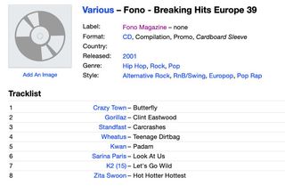 Pack discos CD sucessos Breaking Hits In 2000