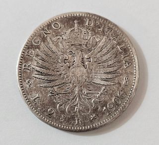 Vittorio Emanuele III 2 Lire 1906