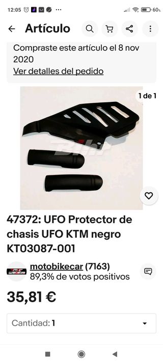 Enbellecedor KTM
