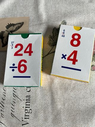 Juegos de cartas matemáticos