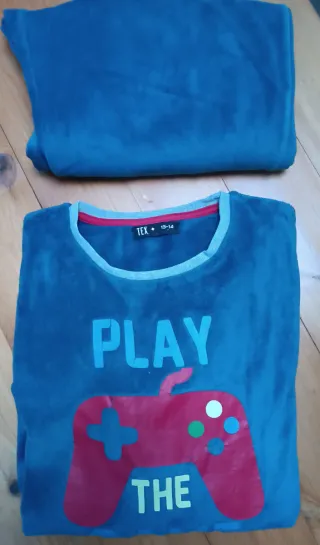 Pijamas niño tipo terciopelo