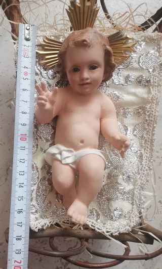 Figura Niño Jesús arte Olot