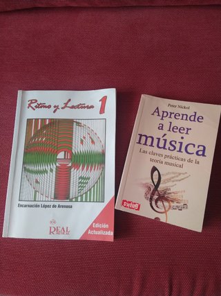 Libros de música.