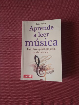 Libros de música.