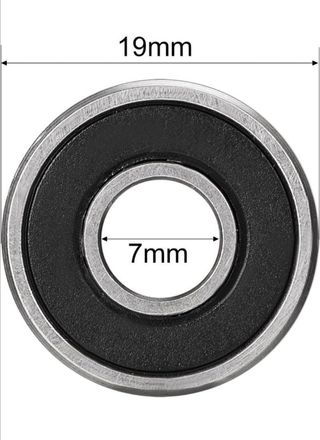 Rodamiento rígido de bolas 607-2Rs