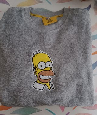 Pijama polar chico Los Simpsons 
