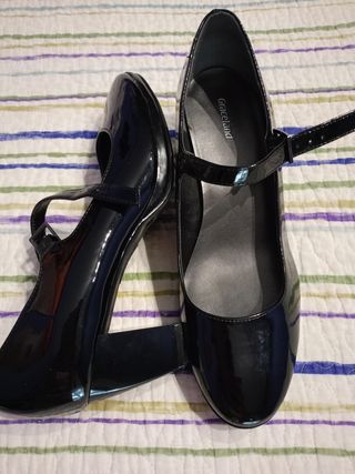 Zapatos Charol negro