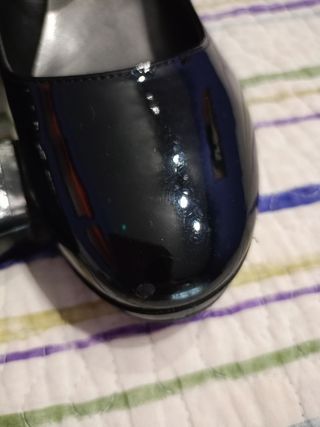 Zapatos Charol negro