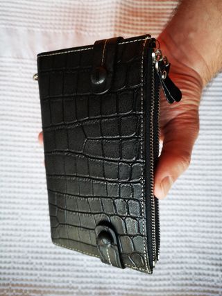 Portafogli similpelle colore nero