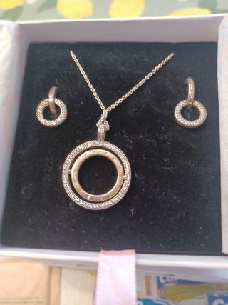 Conjunto de Pandora plata