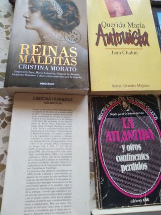 17 libros! Historia dictadura novela histórica etc