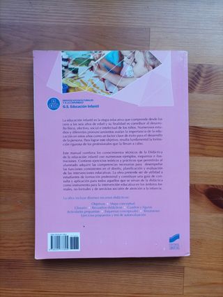 Didáctica de la educación infantil 2016