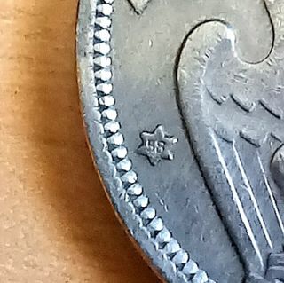 Moneda 50ptas - año 1957 *58