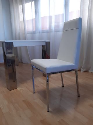 2 Mesas y 6 sillas de comedor PEMI