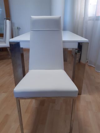 2 Mesas y 6 sillas de comedor PEMI