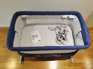 Minicuna de colecho Chicco Next2Me Dream azul