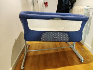 Minicuna de colecho Chicco Next2Me Dream azul