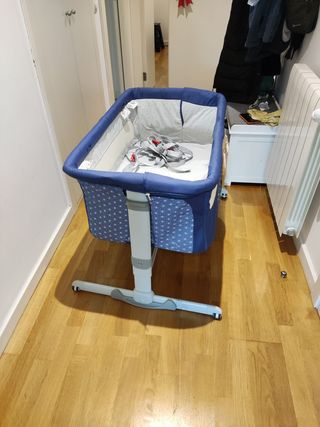 Minicuna de colecho Chicco Next2Me Dream azul