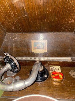 gramofono vintage his masters voice 103