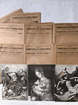 20 REVISTAS REINADO SOCIAL SAGRADO CORAZÓN 1953