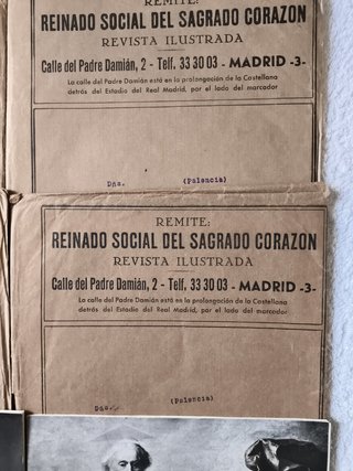 20 REVISTAS REINADO SOCIAL SAGRADO CORAZÓN 1953