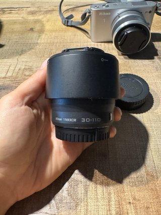 NIKON J1 D33697 + Teleobiettivo zoom 30-110