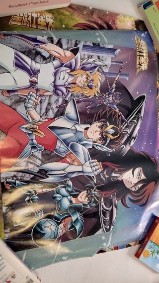 Lote 3 posters Saint Seiya