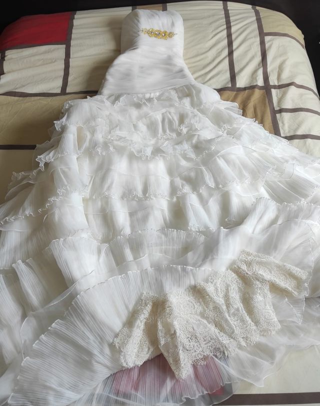 Vestido novia Rosa Clará