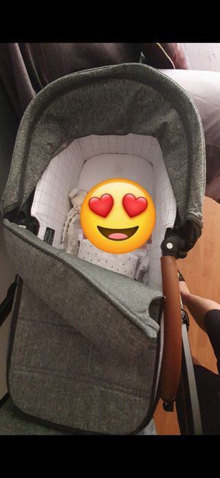 Carrito trio Jane Muum gris